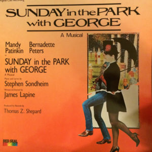 Stephen Sondheim, James Lapine - Mandy Patinkin, Bernadette Peters - Sunday In The Park With George (Original Cast Recording) (LP, Album, Gat)