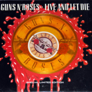 Guns N' Roses - Live And Let Die (12", Single, Ltd, Ora)