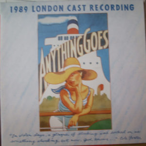 Various - Anything Goes: 1989 London Cast Recording (LP, Gat)