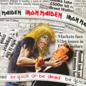 Iron Maiden - Be Quick Or Be Dead (12", Single, Gat)