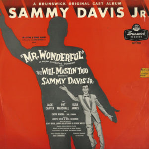 Sammy Davis Jr. With The Will Mastin Trio* - Mr. Wonderful (Original Cast) (LP, Album, Mono)