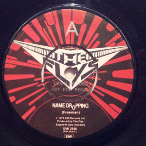 The Flys (2) - Name Dropping / Fly V. Fly (7", Promo)