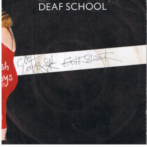 Deaf School - Thunder & Lightning (7", Single, Ltd, Red)
