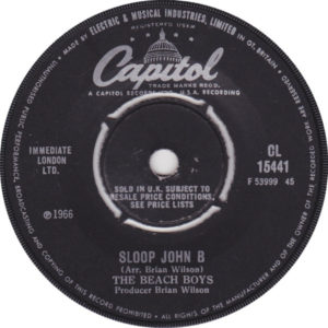 The Beach Boys - Sloop John B (7", Single)