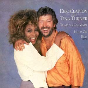 Eric Clapton With Tina Turner - Tearing Us Apart (12", Single)