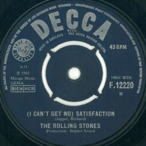 The Rolling Stones - (I Can't Get No) Satisfaction (7", Single, Mono)