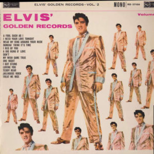 Elvis Presley - Elvis' Golden Records Vol. 2 (LP, Album, Comp, Mono)