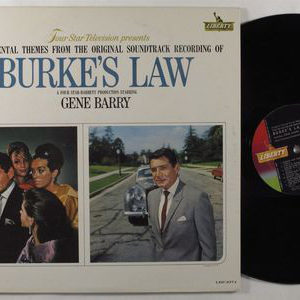 Herschel Burke Gilbert - Burke's Law (Instrumental Themes From The Original Soundtrack Recording) (LP, Album, Mono)
