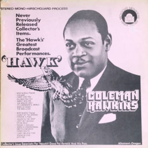 Coleman Hawkins - Hawk (LP, Mono)