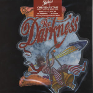 The Darkness - Christmas Time (Don't Let The Bells End) (7", Shape, Single, Ltd, Pic)