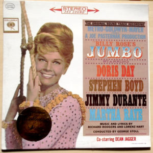 Doris Day, Stephen Boyd (2), Jimmy Durante, Martha Raye - Billy Rose's Jumbo (LP)
