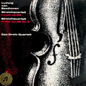 Ludwig van Beethoven - Das Drolc Quartett* - Streichquartett F-Moll Op. 95 / Streichquartett C-Dur Op. 59 Nr. 3 (LP)