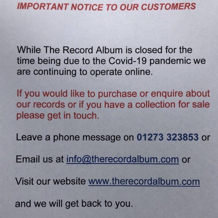 We are still buying records!