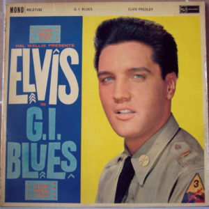 Elvis Presley - G.I. Blues (LP, Album, Mono, RP)