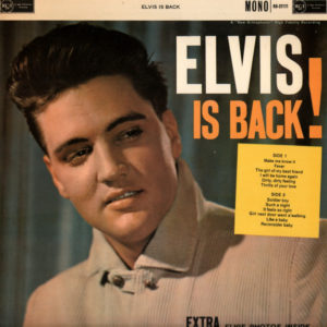 Elvis Presley - Elvis Is Back (LP, Album, Mono, Gat)