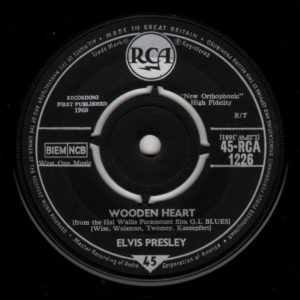 Elvis Presley - Wooden Heart (7", Single)