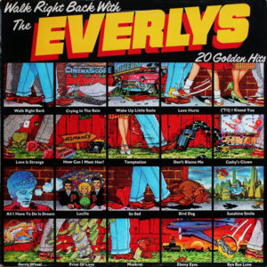 The Everly Brothers* - Walk Right Back With The Everlys (20 Golden Hits) (LP, Comp)