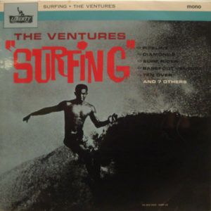 The Ventures - Surfing (LP, Album, Mono, Fli)