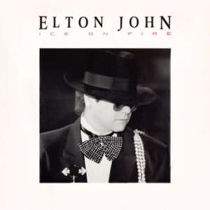 Elton John - Ice On Fire (LP, Album, PRS)
