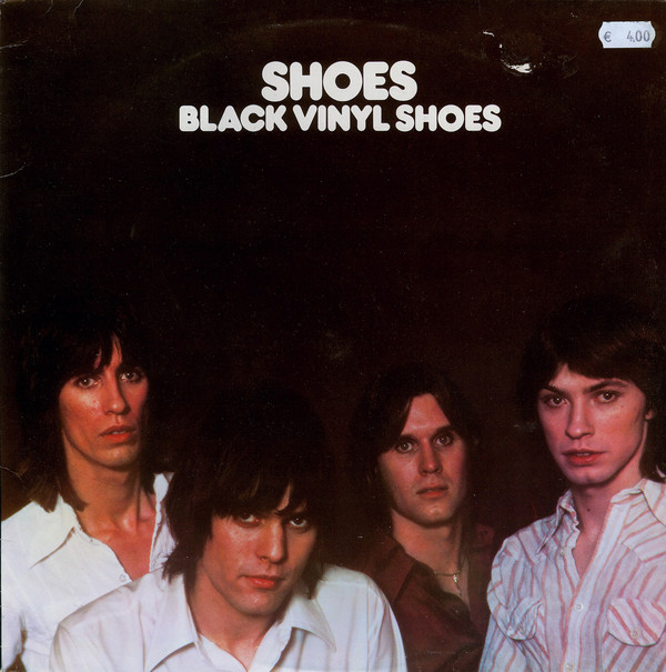Shoes - Black Vinyl Shoes (LP, Album, RE)