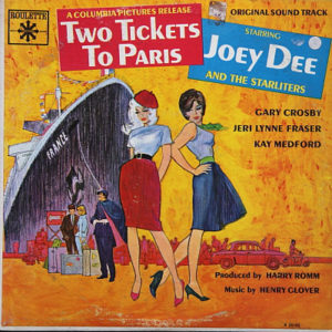 Joey Dee And The Starliters* - Two Tickets To Paris (LP, Mono)