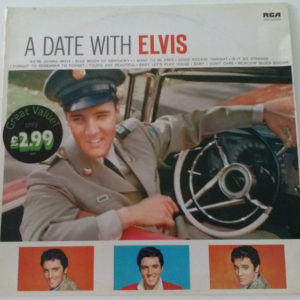 Elvis Presley - A Date With Elvis (LP, Comp, Mono, RE)