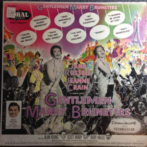 Jane Russell And Jeanne Crain - Gentlemen Marry Brunettes (LP)