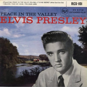 Elvis Presley - Peace In The Valley (7", Album, EP, Tri)