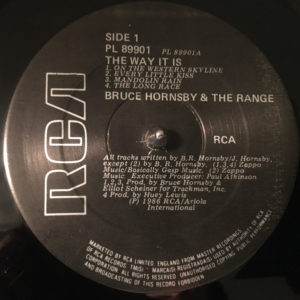 Bruce Hornsby And The Range - The Way It Is (LP, Album)