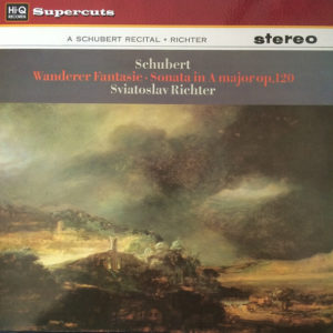 Schubert*, Sviatoslav Richter - Wanderer Fantasia • Sonata In A Major Op.120 (LP, RE, 180)
