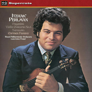 Itzhak Perlman - Paganini* - Sarasate* - Royal Philharmonic Orchestra / Lawrence Foster - Paganini Concerto No.1 In D/Sarasate Carmen Fantasy (LP, RE, RM, 180)