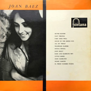 Joan Baez - Joan Baez (LP, Album, Mono)