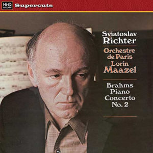 Brahms*, Sviatoslav Richter, Lorin Maazel, Orchestre De Paris - Piano Concerto No. 2 (LP, RE)