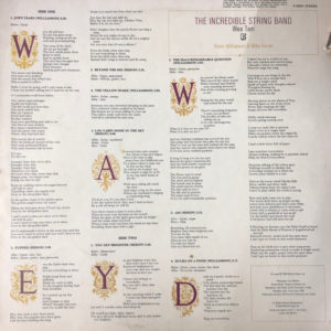 The Incredible String Band - Wee Tam (LP, Album)