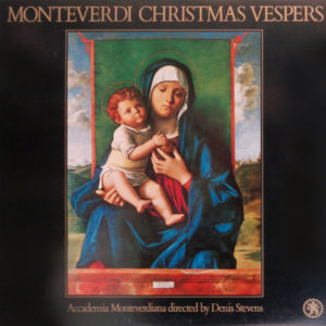 Monteverdi* - Accademia Monteverdiana Directed By Denis Stevens - Christmas Vespers (2xLP, Gat)