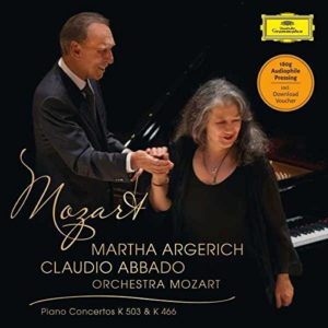 Mozart* - Martha Argerich, Orchestra Mozart, Claudio Abbado - Piano Concertos K 503 & K 466 (LP)