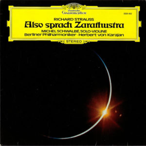 Richard Strauss / Herbert von Karajan, Berliner Philharmoniker, Michel Schwalbé - Also Sprach Zarathustra, Op. 30 (LP, Album, ✲)