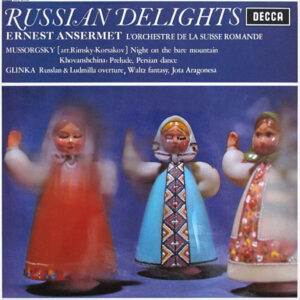 Ernest Ansermet, L'Orchestre De La Suisse Romande, Mussorgsky*, Glinka* - Russian Delights (LP)