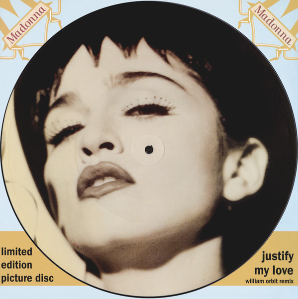 Madonna - Justify My Love (William Orbit Remix) (12", Single, Ltd, Pic)