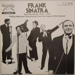 Frank Sinatra - Rare Recordings 1935 - 1970 (LP, Comp)