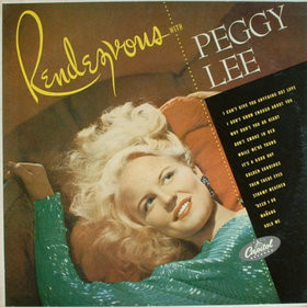 Peggy Lee - "Rendez-Vous With"   (LP, Album, RE)