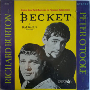 Laurence Rosenthal / Muir Mathieson - Becket (Original  Sound Track Music From The Paramount Motion Picture) (LP, RE)