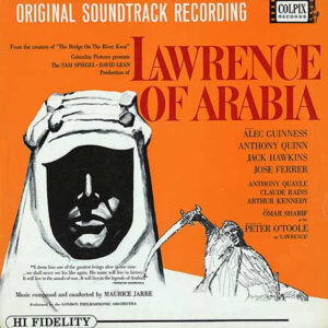 Maurice Jarre, The London Philharmonic Orchestra* - Lawrence Of Arabia—Original Soundtrack Recording (LP, Mono)