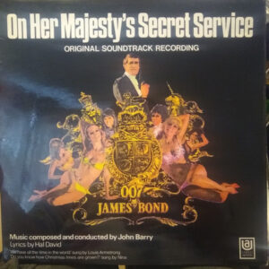 John Barry - On Her Majesty's Secret Service (Original Motion Picture Soundtrack) (LP, Gat)