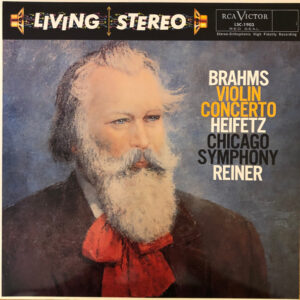 Brahms*, Heifetz*, Chicago Symphony*, Reiner* - Violin Concerto (LP, Album, RE)