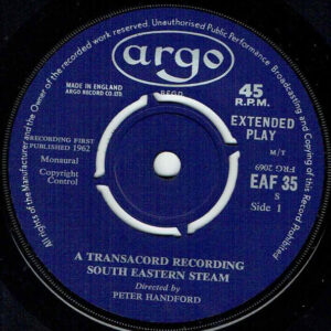 No Artist - South Eastern Steam (7", Mono, RP)
