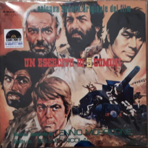 Ennio Morricone - Un Esercito Di 5 Uomini (Colonna Sonora Originale Del Film) (LP, Album, RSD, RE, Blu)