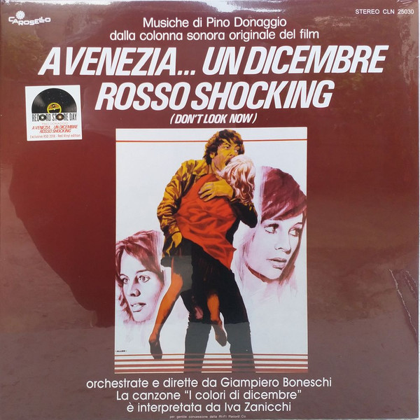 Pino Donaggio - A Venezia... Un Dicembre Rosso Shocking (Don't Look Now) (LP, Album, RSD, Ltd, RE, Gat)