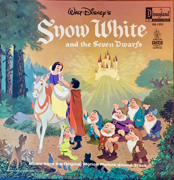 Various - Walt Disney's Snow White And The Seven Dwarfs (Music From The Original Motion Picture Sound Track) (LP, Album, RE)