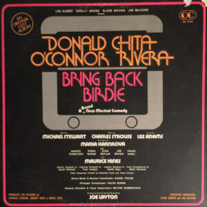 Chita Rivera, Donald O'Connor - Bring Back Birdie (LP)